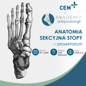 Anatomia sekcyjna stopy - zajęcia w prosektorium ( 8h) 09.11